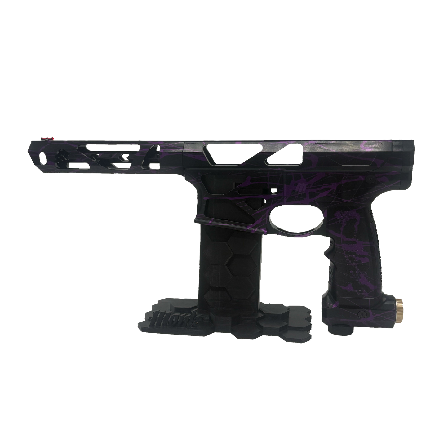 Oracle 1 - Black w/ Purple Splatter *Wolves