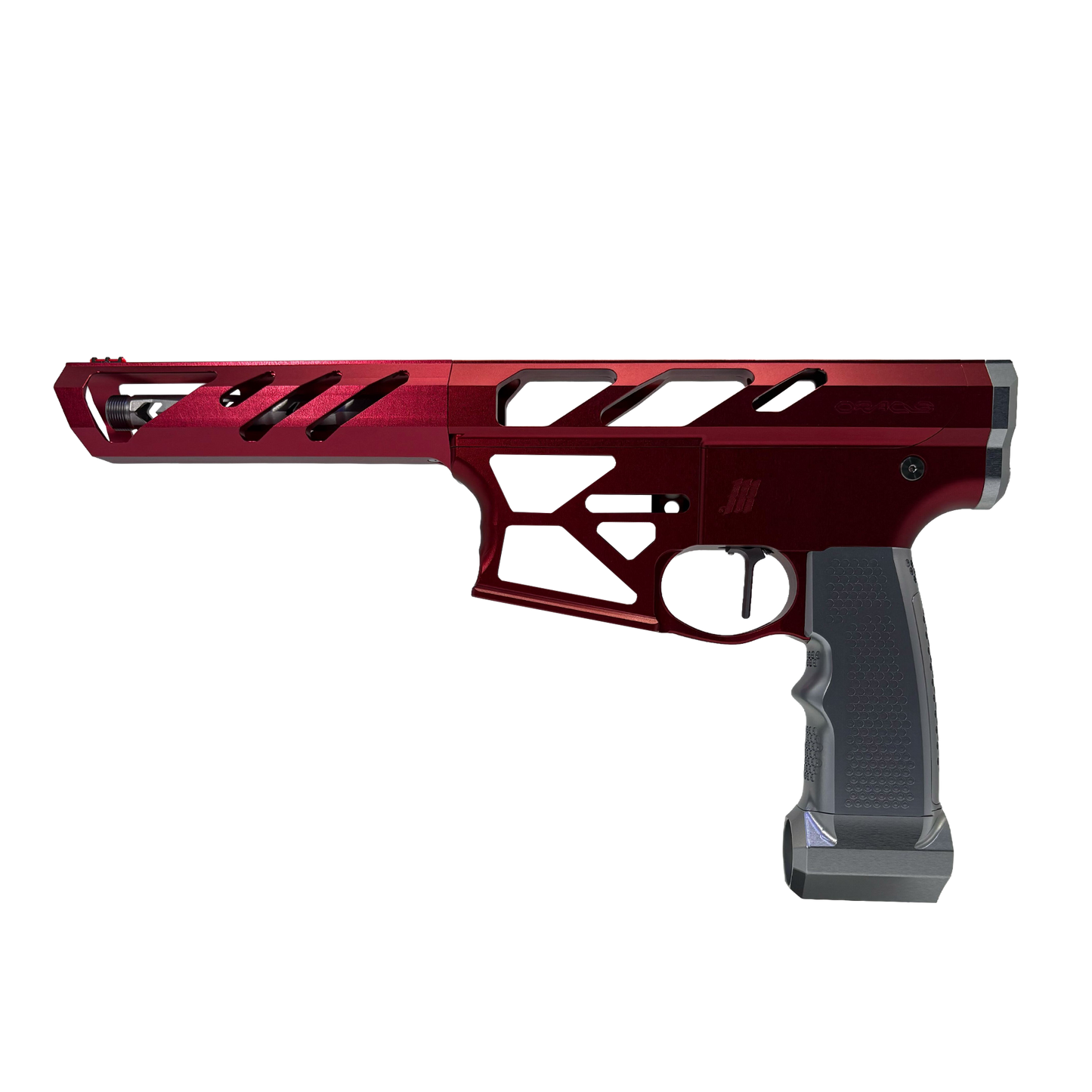 Monk's Choice M4 Receiver Set (Titanium/Red)