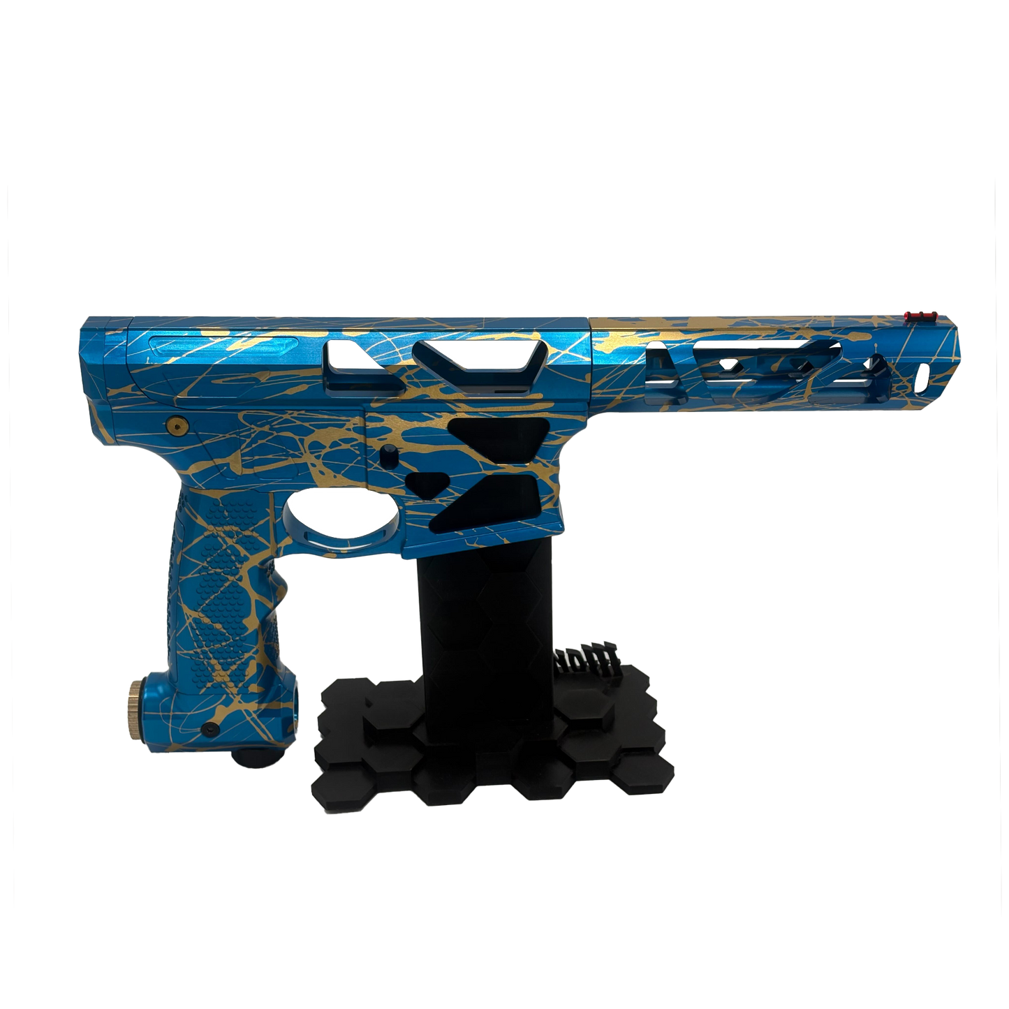 Oracle 1 - Blue w/ Gold Splatter