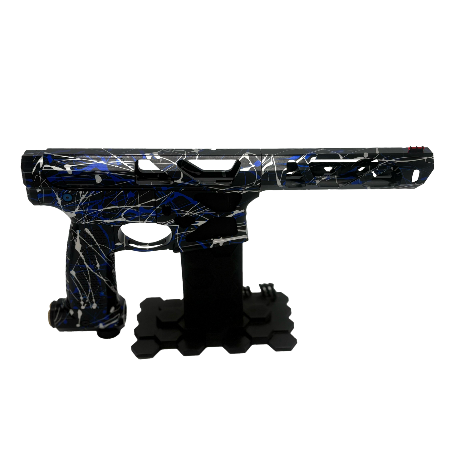 Oracle 1 - Black - Silver and Navy Blue Splatter *Delta