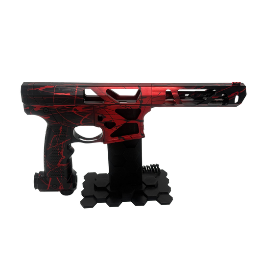 Oracle 1 - Black/Red w/ Black/Red Splatter
