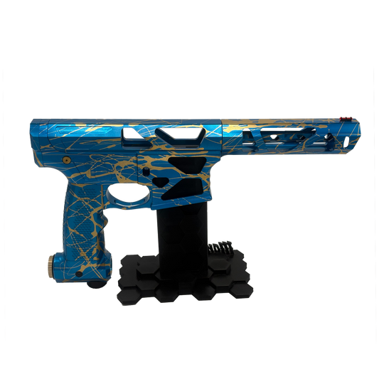 Oracle 1 - Blue w/ Gold Splatter
