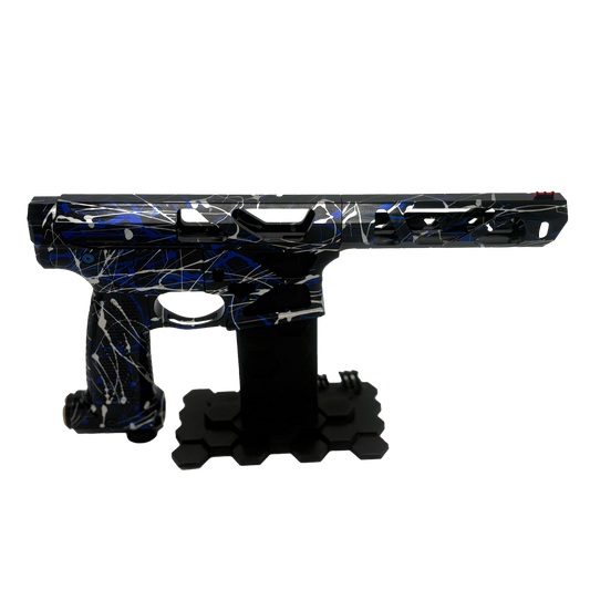 Oracle 1 - Black - Silver and Navy Blue Splatter *Delta